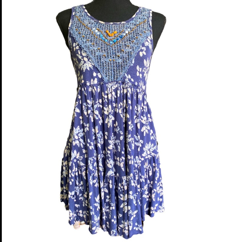 Free People Embroidered Dress